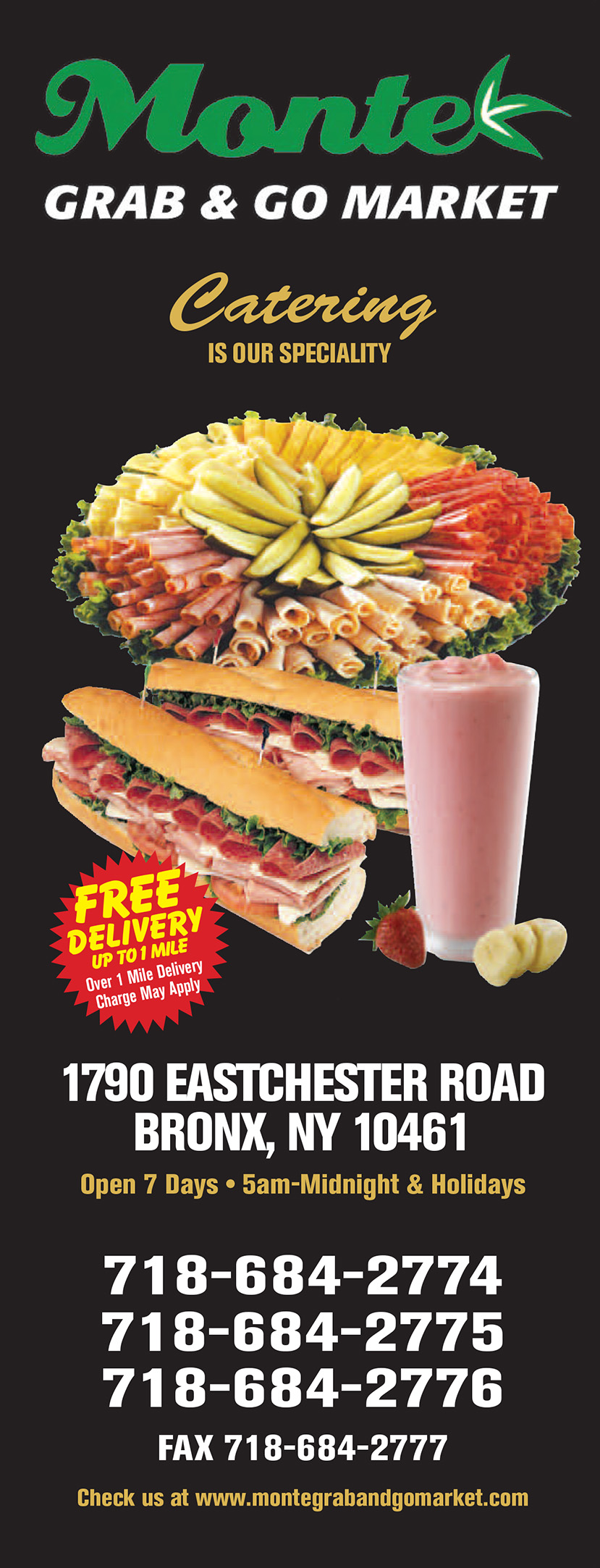 Monte Grab and Go Market Bronx NY